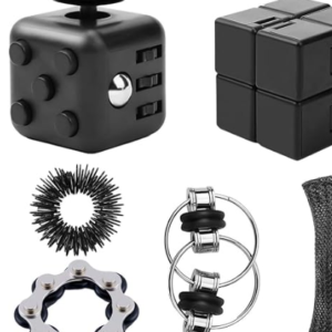Fidget Cube Anti Stress Jouet Cube De l'Infini 6Pcs Fidget